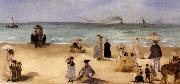 Edgar Degas Beach Scene France oil painting artist